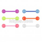 Bio Flex Barbell with Glow In The Dark Balls